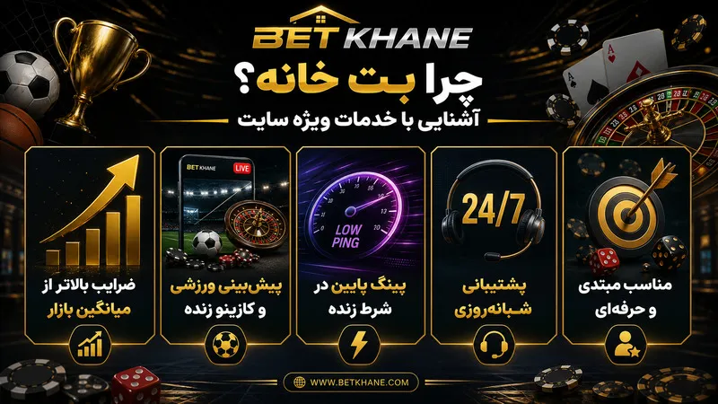 چرا بت خانه؟ آشنایی با خدمات ویژه سایت 💎