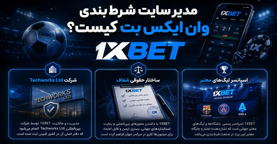 مدیر سایت شرط بندی وان ایکس بت کیست؟